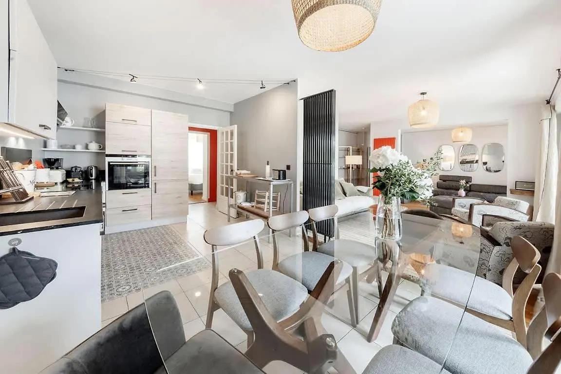 Apartmán Clemenceau - Centre Dinard - Terrasse/Plage 50M Francie