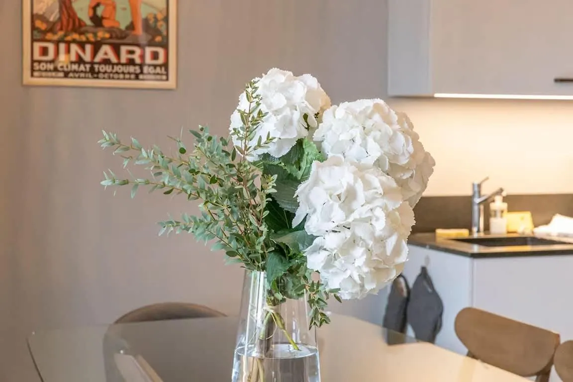 Apartmán Clemenceau - Centre Dinard - Terrasse/Plage 50M